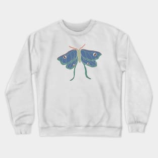 Luna moth Crewneck Sweatshirt